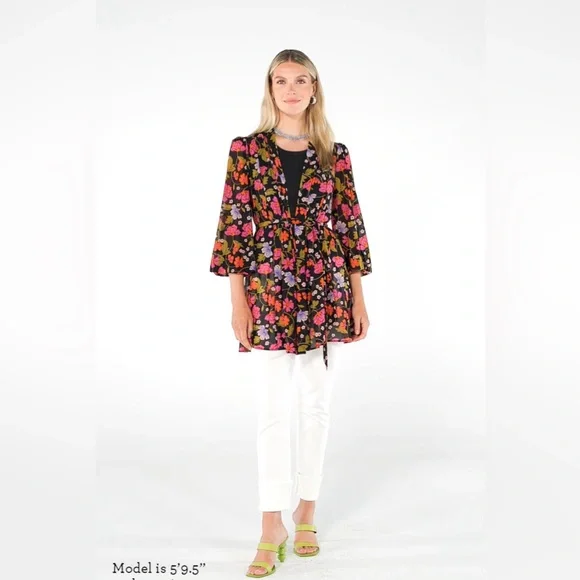 CAbi Mingle Kimono Size S EUC - Picture 3 of 12